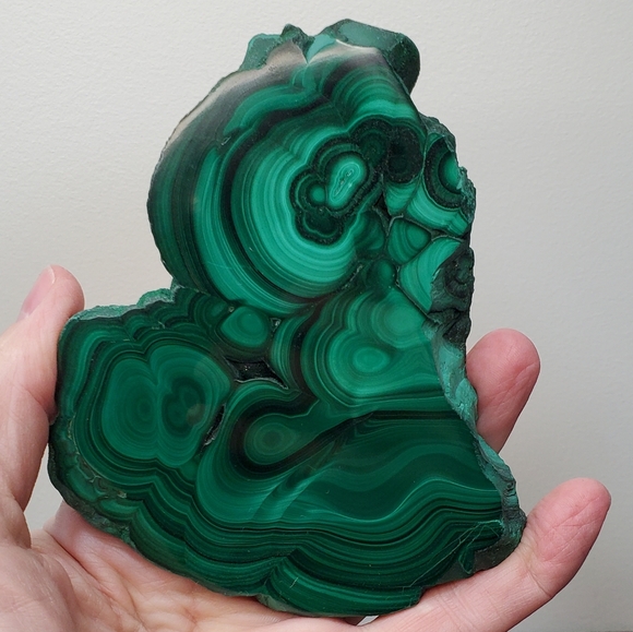 Malachite Crystal Slab - Picture 3 of 13